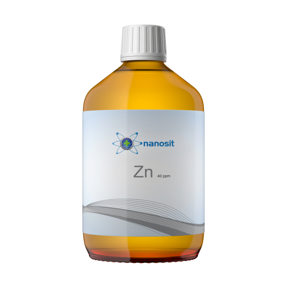 500 ml nanosit colloïdaal zink, 40 ppm