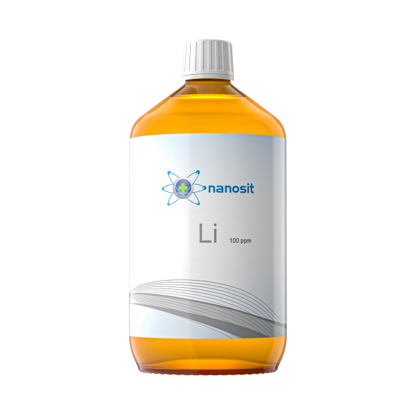 nanosit lítio coloidal 100 ppm