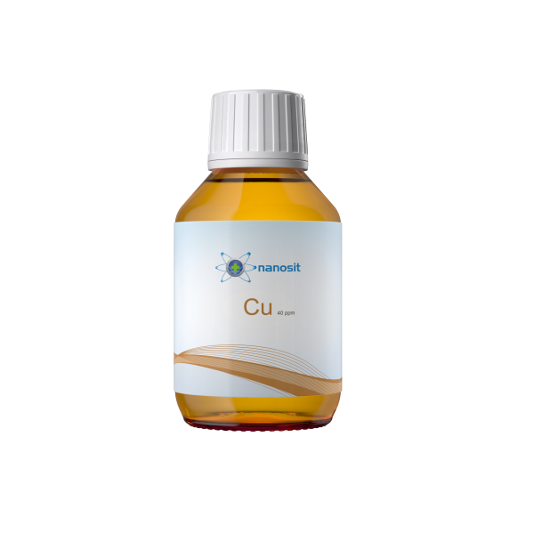 100 ml nanosit cuivre colloïdal, 40 ppm